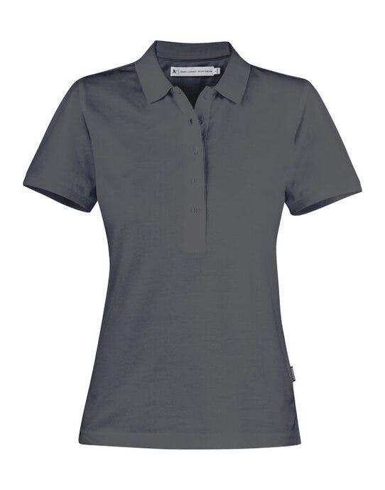 James Harvest HAR2125033 Neptune Ladies Polo - Anthracite