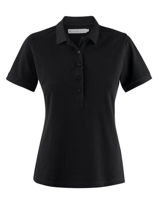 James Harvest HAR2125033 Neptune Ladies Polo - Black