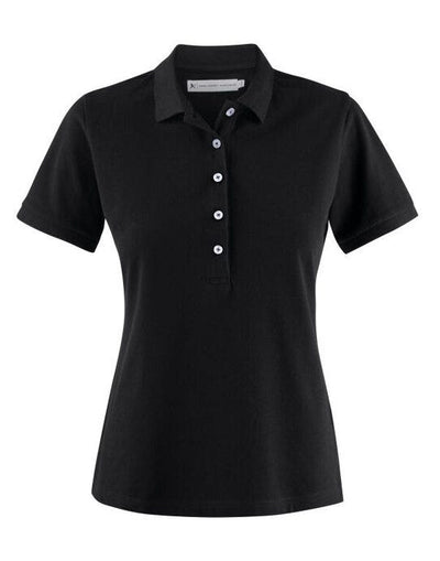 James Harvest HAR2125034 Sunset Ladies Polo - Black