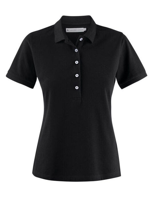 James Harvest HAR2125034 Sunset Ladies Polo - Black