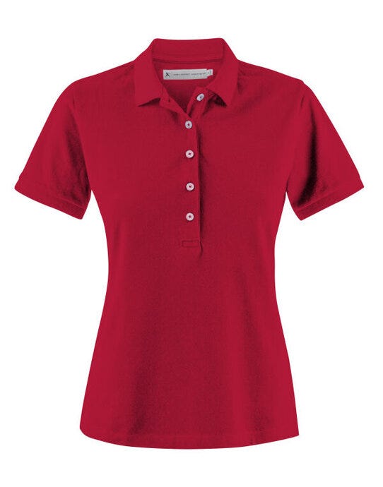 James Harvest HAR2125034 Sunset Ladies Polo - Red