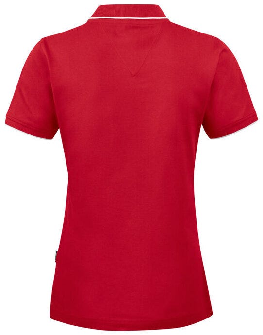 James Harvest HAR2125036 Greenville Ladies Polo - Red