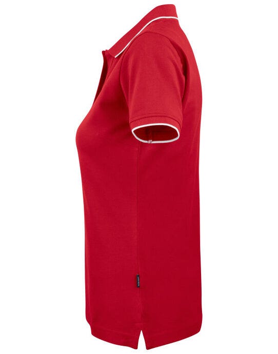 James Harvest HAR2125036 Greenville Ladies Polo - Red