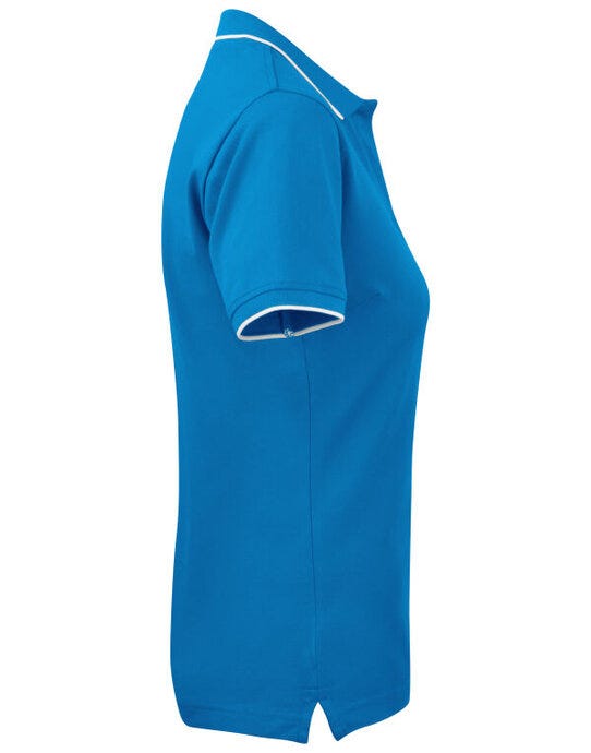 James Harvest HAR2125036 Greenville Ladies Polo - Bright Blue