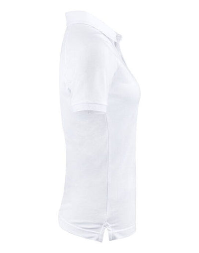 James Harvest HAR2125037 Brookings Ladies Polo - White
