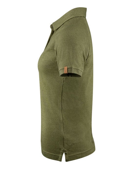 James Harvest HAR2125037 Brookings Ladies Polo - Moss Green