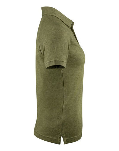 James Harvest HAR2125037 Brookings Ladies Polo - Moss Green