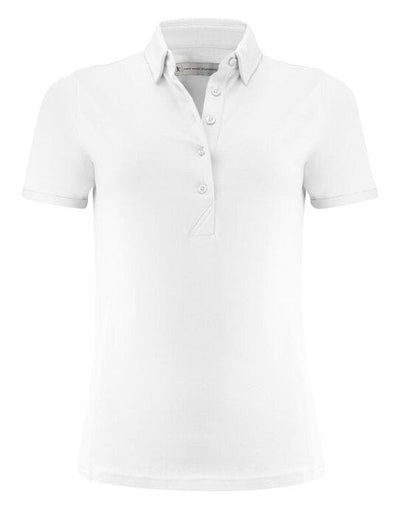 James Harvest HAR2125038 American Ladies Polo - White