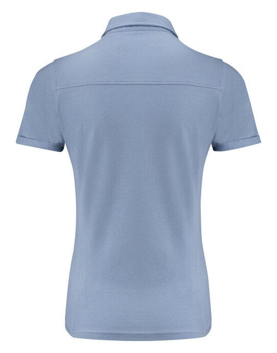 James Harvest HAR2125038 American Ladies Polo - Summer Blue