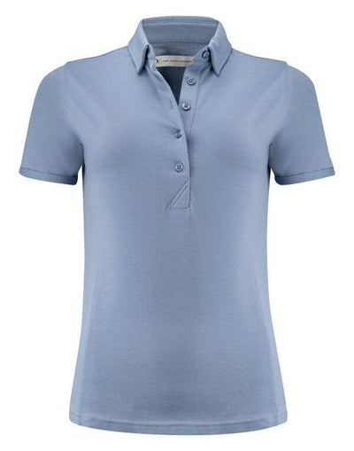 James Harvest HAR2125038 American Ladies Polo - Summer Blue