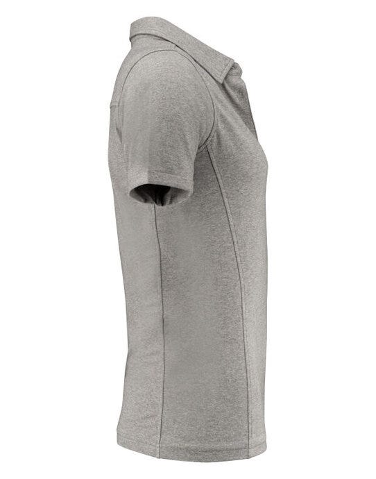 James Harvest HAR2125038 American Ladies Polo - Grey Melange