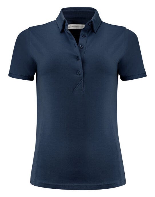 James Harvest HAR2125038 American Ladies Polo - Navy