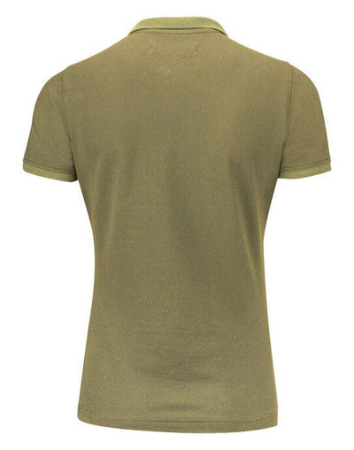 James Harvest HAR2125039 Pinedale Ladies Pique Polo - Moss Green