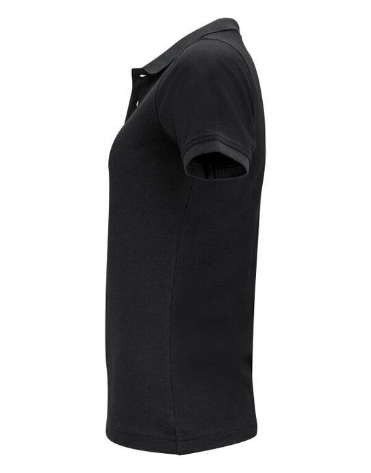 James Harvest HAR2125039 Pinedale Ladies Pique Polo - Black