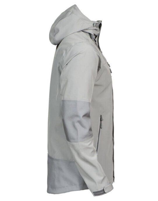 James Harvest HAR2131038 Islandblock Shell Jacket - Light Grey