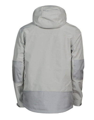 James Harvest HAR2131038 Islandblock Shell Jacket - Light Grey