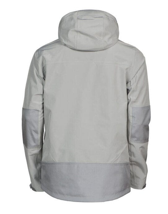 James Harvest HAR2131038 Islandblock Shell Jacket - Light Grey