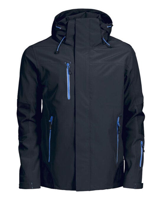 James Harvest HAR2131038 Islandblock Shell Jacket - Navy