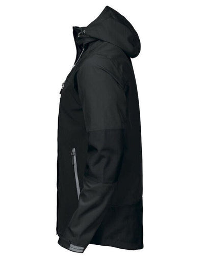 James Harvest HAR2131038 Islandblock Shell Jacket - Black
