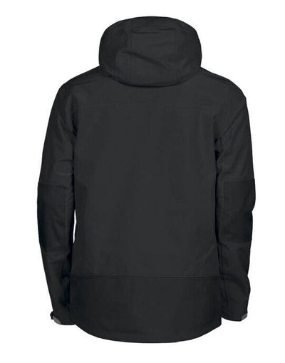 James Harvest HAR2131038 Islandblock Shell Jacket - Black