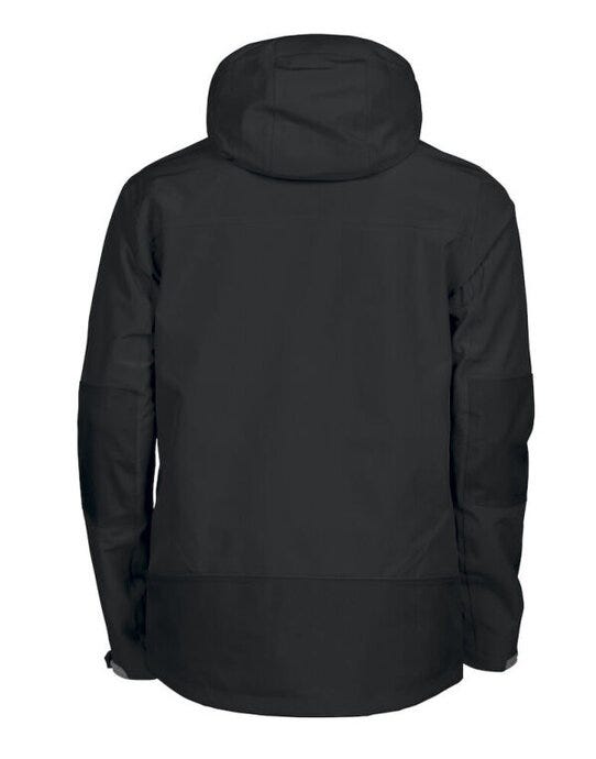 James Harvest HAR2131038 Islandblock Shell Jacket - Black