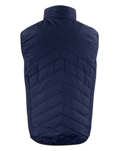 James Harvest HAR2131040 Deer Ridge Quilted Vest - Navy