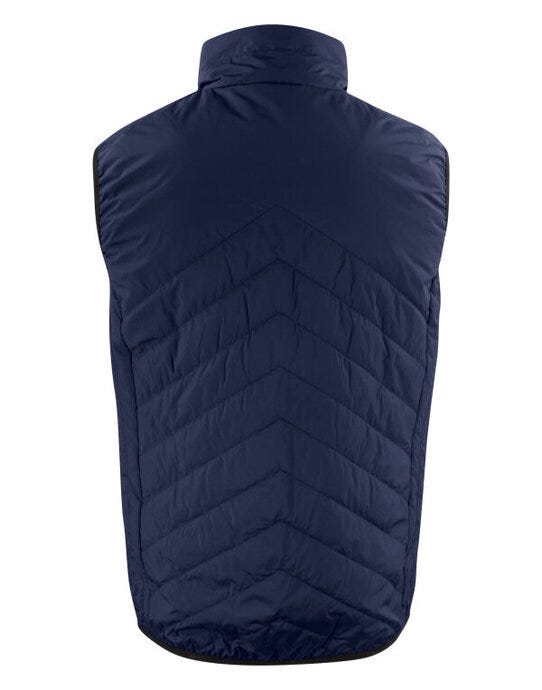 James Harvest HAR2131040 Deer Ridge Quilted Vest - Navy