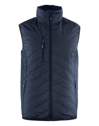 James Harvest HAR2131040 Deer Ridge Quilted Vest - Navy