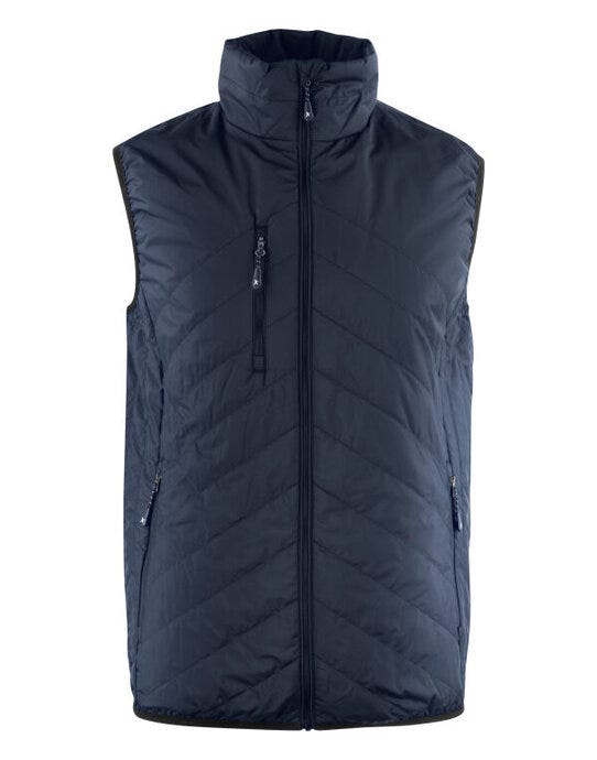 James Harvest HAR2131040 Deer Ridge Quilted Vest - Navy