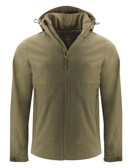 James Harvest HAR2131042 Lodgetown Softshell Jacket - Moss Green