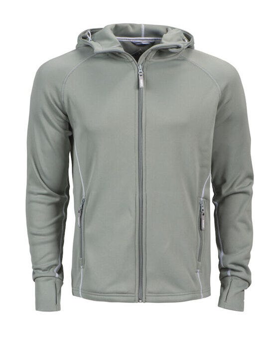 James Harvest HAR2131500 Northderry Fleece Jacket - Light Grey