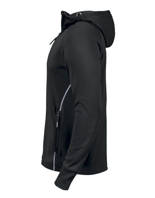 James Harvest HAR2131500 Northderry Fleece Jacket - Black