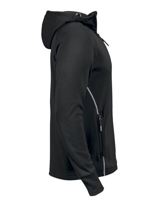 James Harvest HAR2131500 Northderry Fleece Jacket - Black
