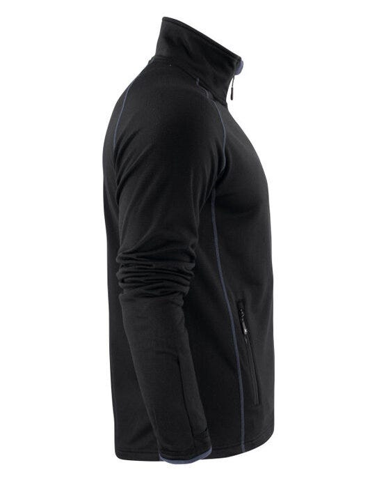 James Harvest HAR2131501 Miles Fleece Jacket - Black