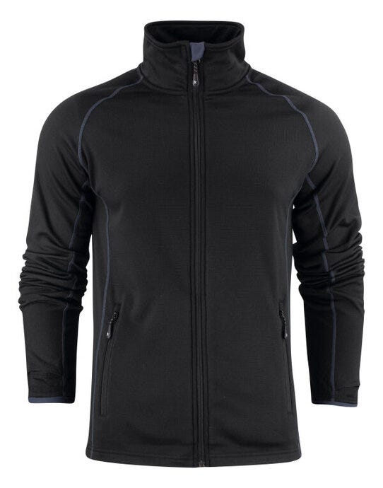 James Harvest HAR2131501 Miles Fleece Jacket - Black