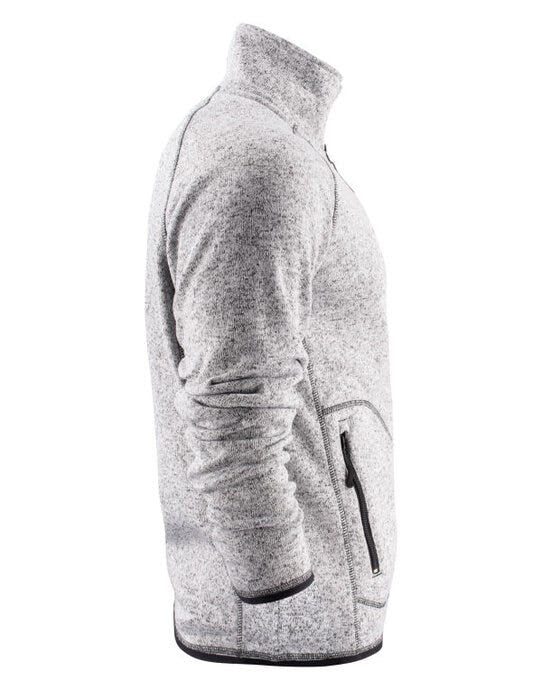 James Harvest HAR2131503 Rich Hill Fleece Jacket - Grey Melange
