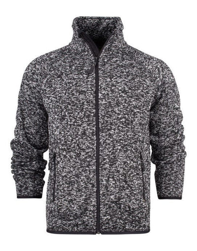 James Harvest HAR2131503 Rich Hill Fleece Jacket - Anthracite Melange