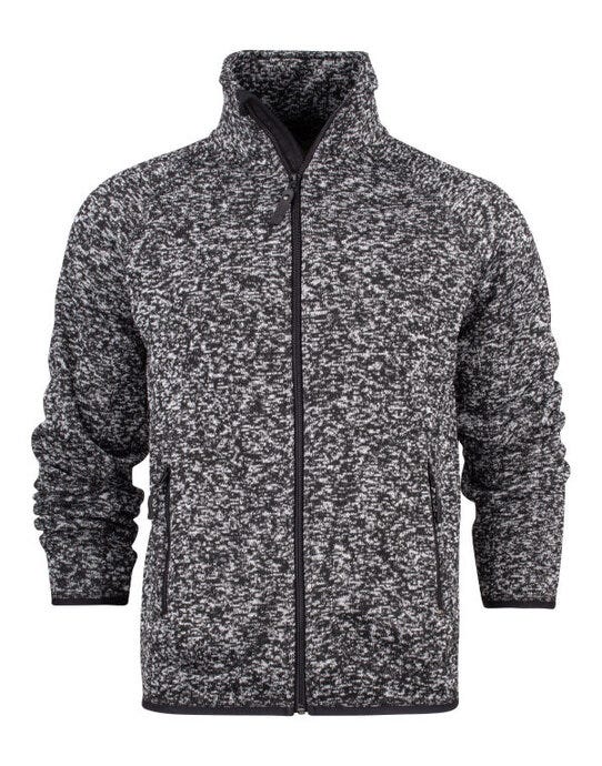 James Harvest HAR2131503 Rich Hill Fleece Jacket - Anthracite Melange