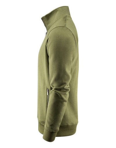 James Harvest HAR2132026 Melville Heights Sweat - Moss Green