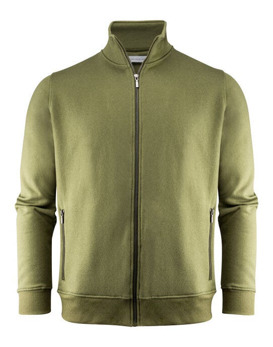 James Harvest HAR2132026 Melville Heights Sweat - Moss Green