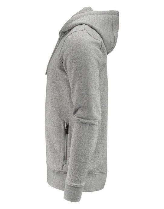 James Harvest HAR2132027 Westwood Heights Zip Hood - Grey Melange