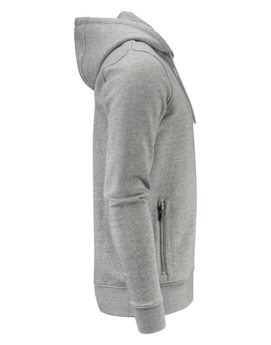 James Harvest HAR2132027 Westwood Heights Zip Hood - Grey Melange