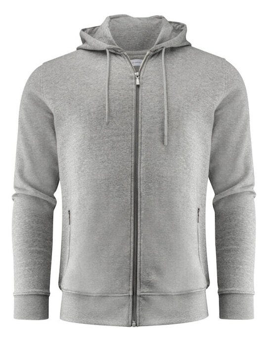 James Harvest HAR2132027 Westwood Heights Zip Hood - Grey Melange