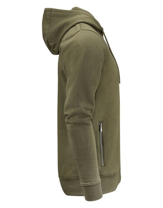 James Harvest HAR2132027 Westwood Heights Zip Hood - Moss Green