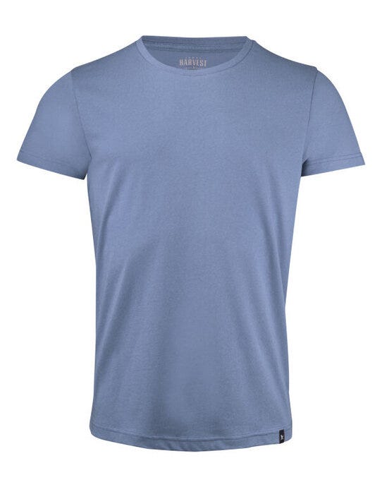 James Harvest HAR2134017 American U T-Shirt - Summer Blue