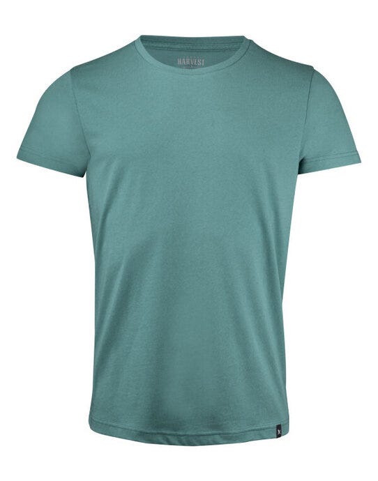 James Harvest HAR2134017 American U T-Shirt - Aloe Green