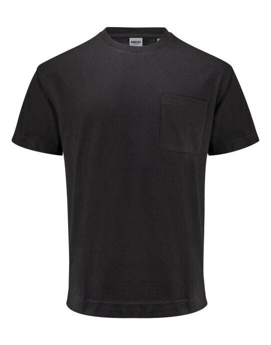 James Harvest HAR2134019 Devons Relaxed Fit T-Shirt - Black