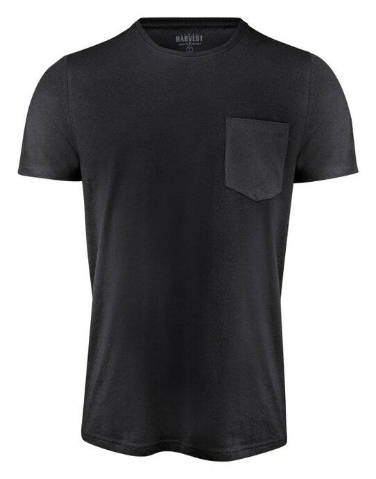 James Harvest HAR2134020 Walcott T-Shirt - Black