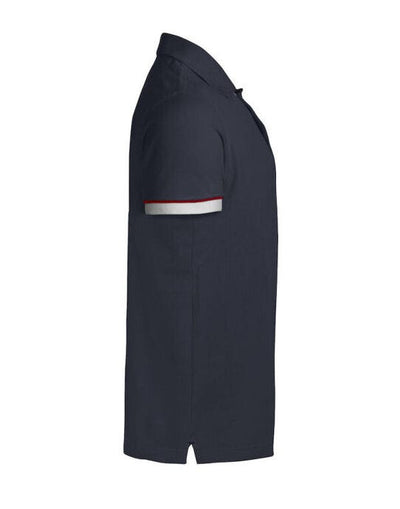 James Harvest HAR2135023 Anderson Pique Polo - Navy
