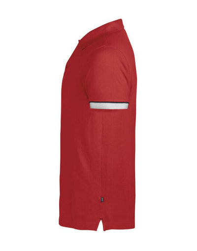 James Harvest HAR2135023 Anderson Pique Polo - Red